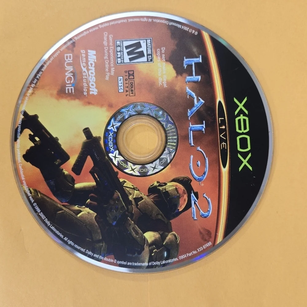 Halo 2 Original Xbox DISC only Tested and Working video game